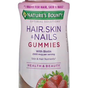 Kẹo Dẻo Làm Đẹp Da, Móng Và Tóc Nature's Bounty Hair, Skin & Nails Gummies with Biotin