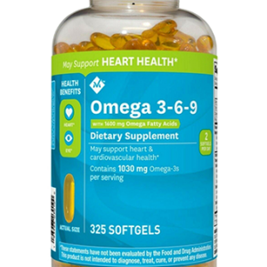 Omega 3 6 9 Member’s Mark Supports Heart Health